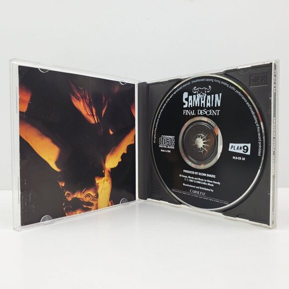 Danzig Samhain CD Lot 3 Satan's Child Black Aura Final Descent Complete - Picture 4 of 11